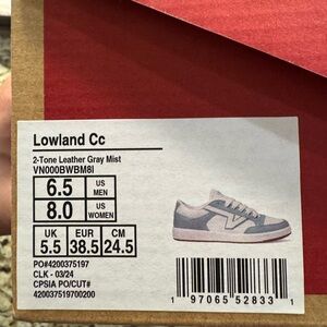 Lowland ComfyCush | 2-Tone Leather Gray Mist